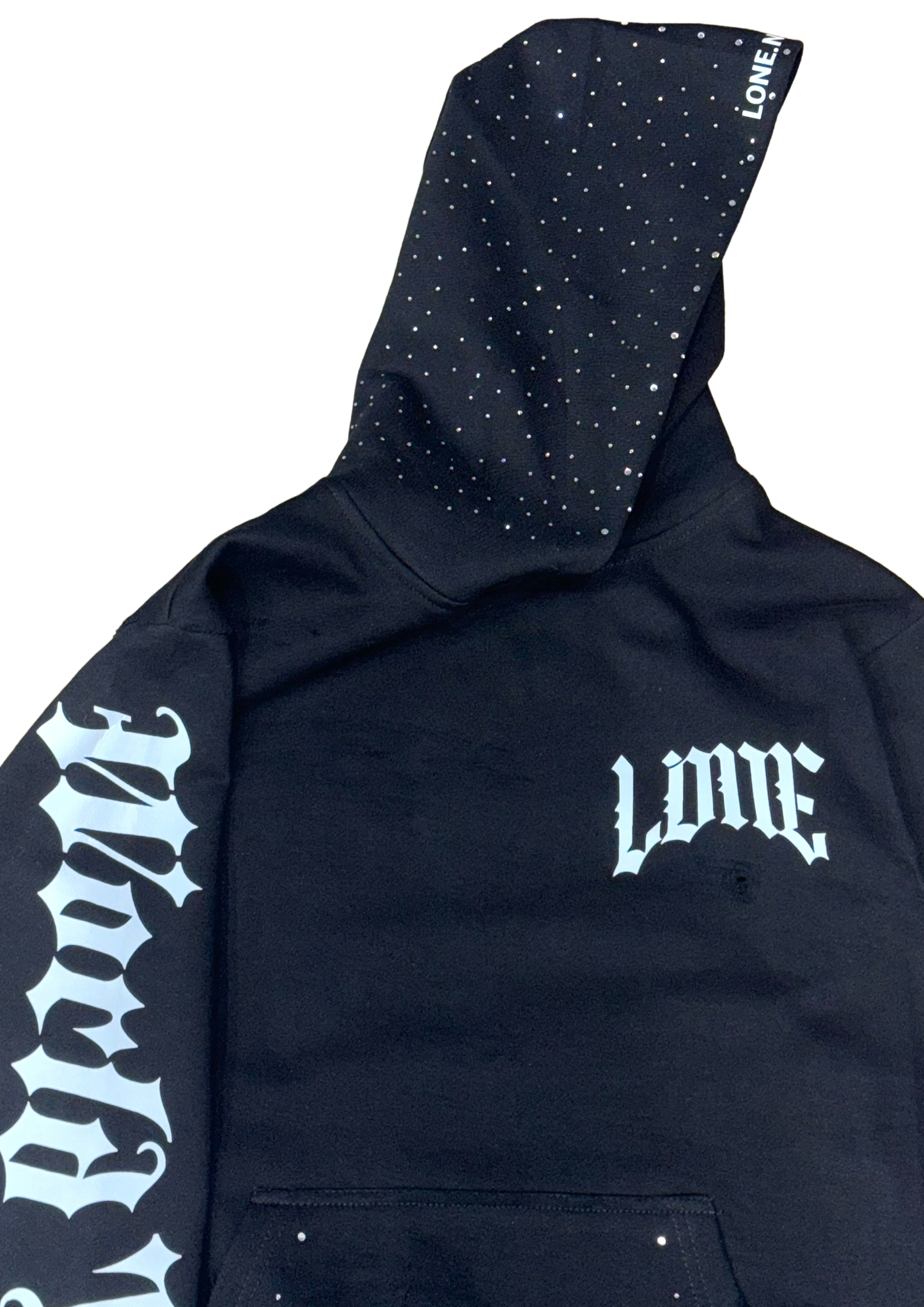 “V2 WORLD TOUR” HOODIE. B&W