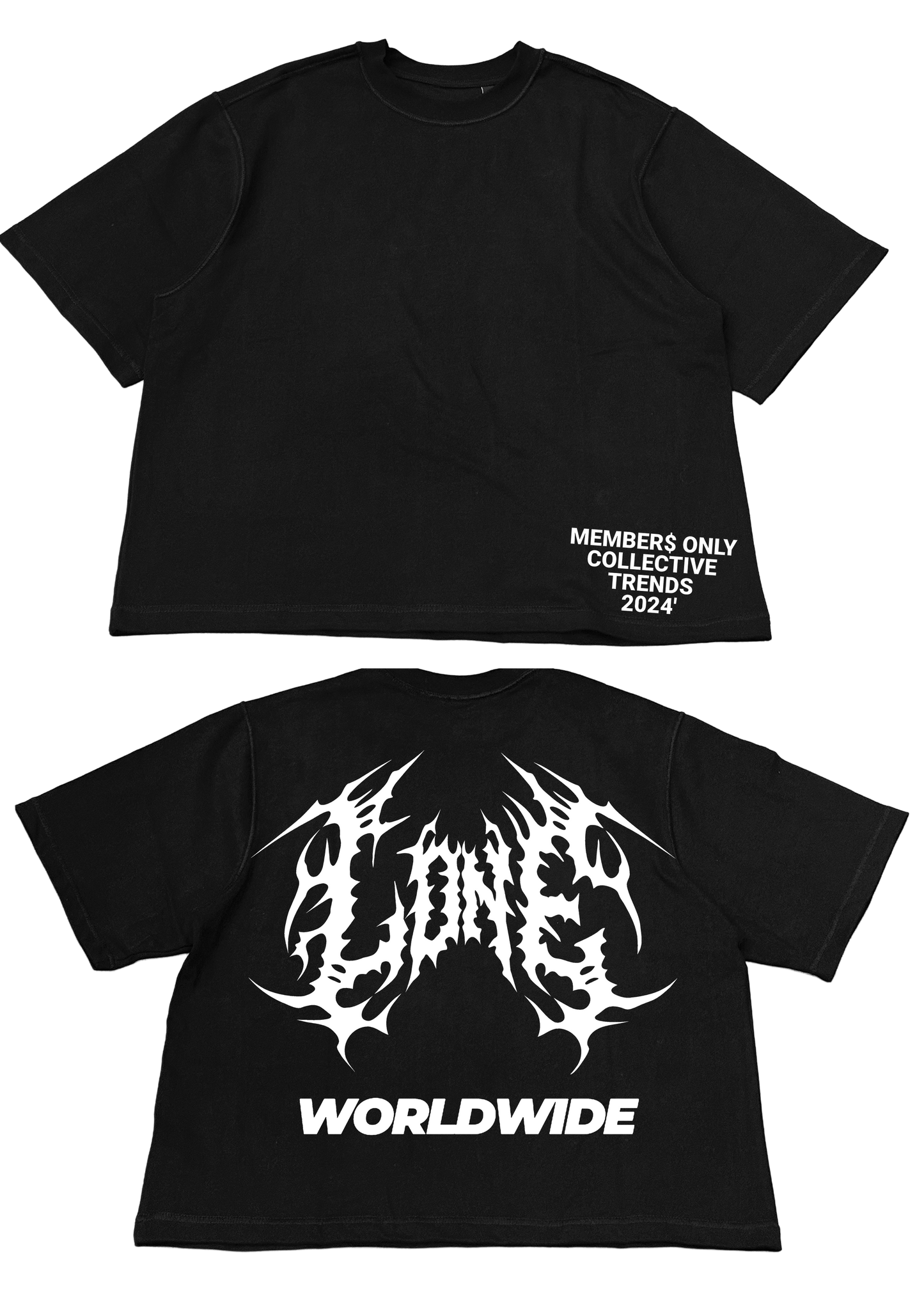 “MEMBERS ONLY” Heavy weight T shirt