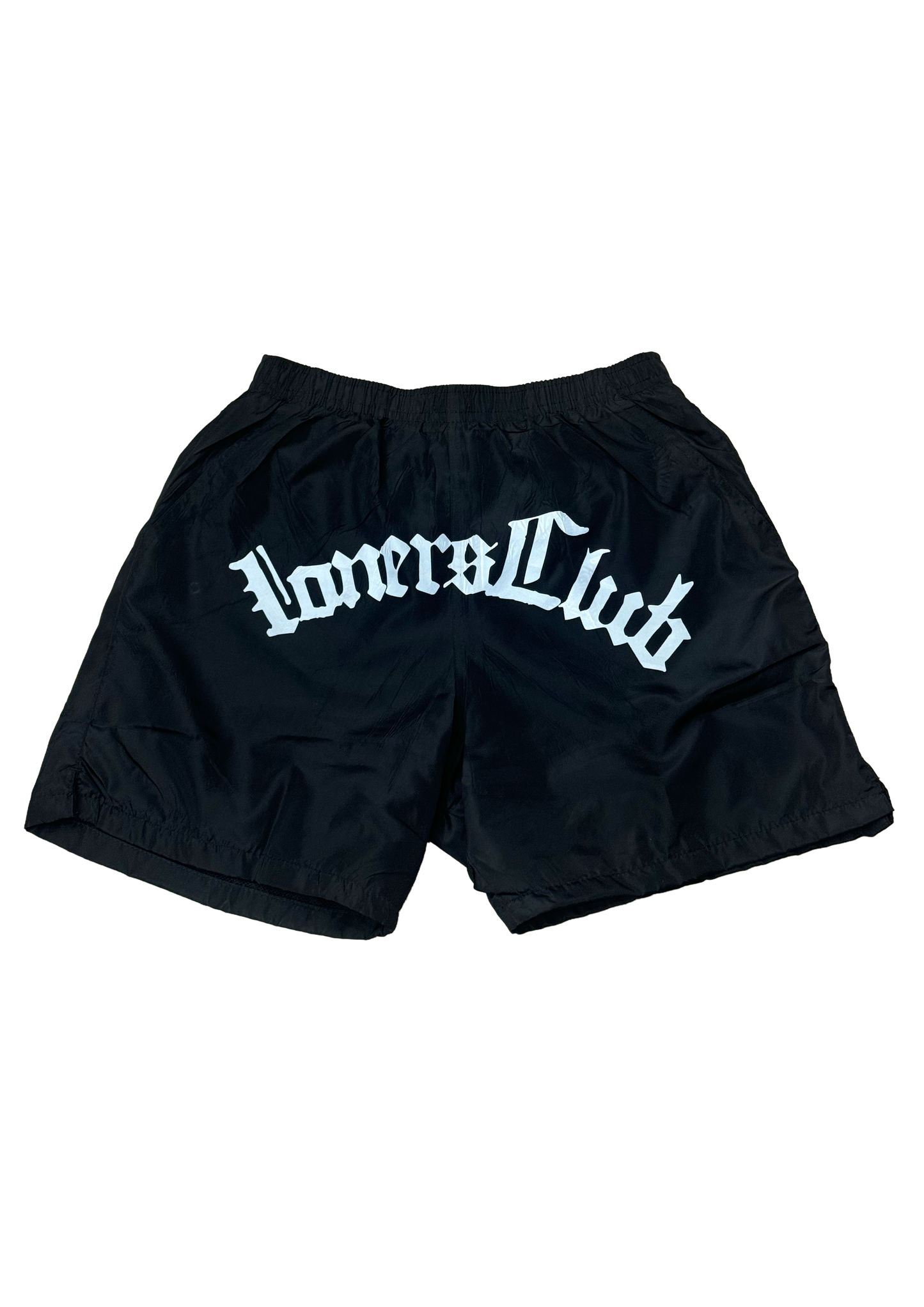 “LC25” Black & White Athletic Shorts